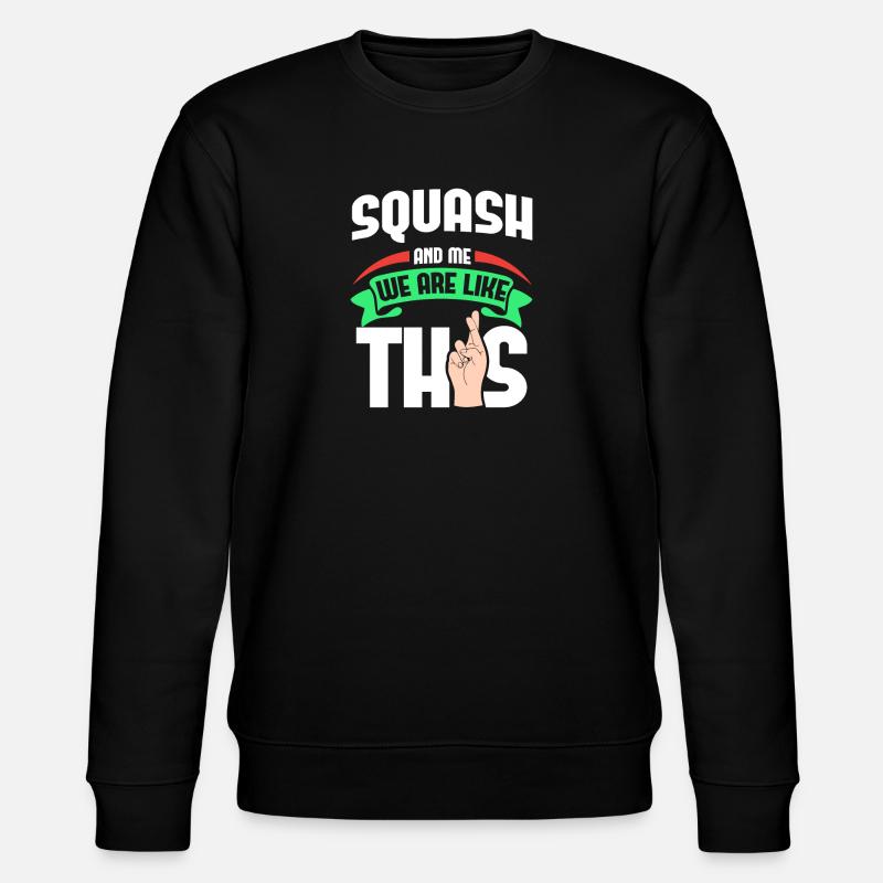 Squash Me sont comme - Sweat bio CHANGER Stanley/Stella Unisexe - noir