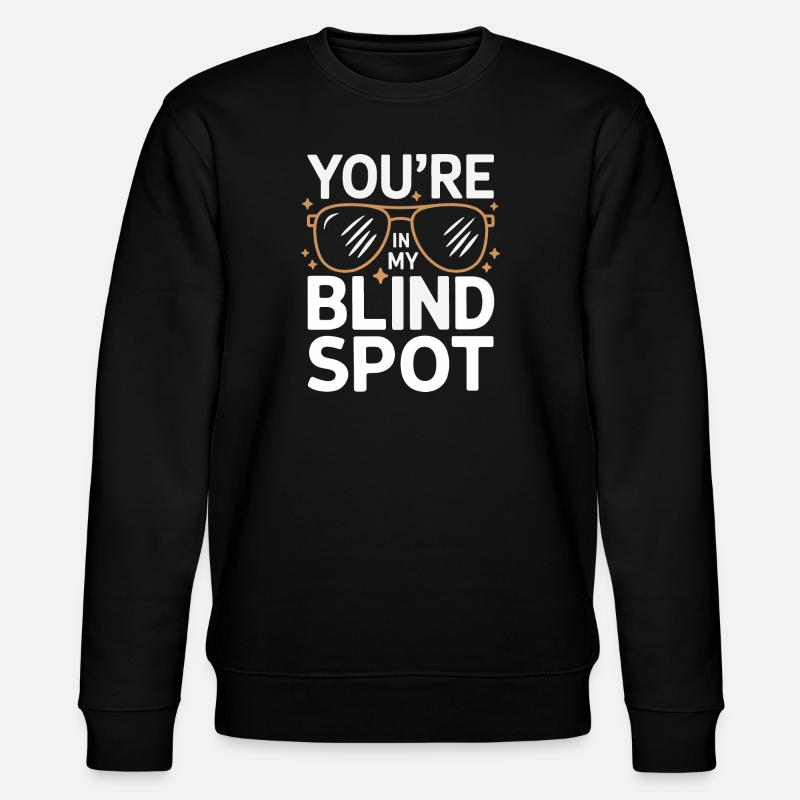 Blinde Blindheit Sehbehinderte Menschen - Stanley/Stella Unisex Bio-Sweatshirt CHANGER  - Schwarz