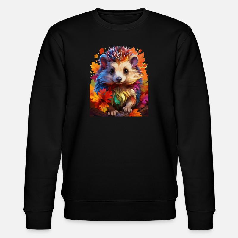 Hérisson - Sweat bio CHANGER Stanley/Stella Unisexe - noir