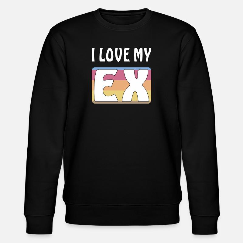 J’AIME MON EX - Sweat bio CHANGER Stanley/Stella Unisexe - noir