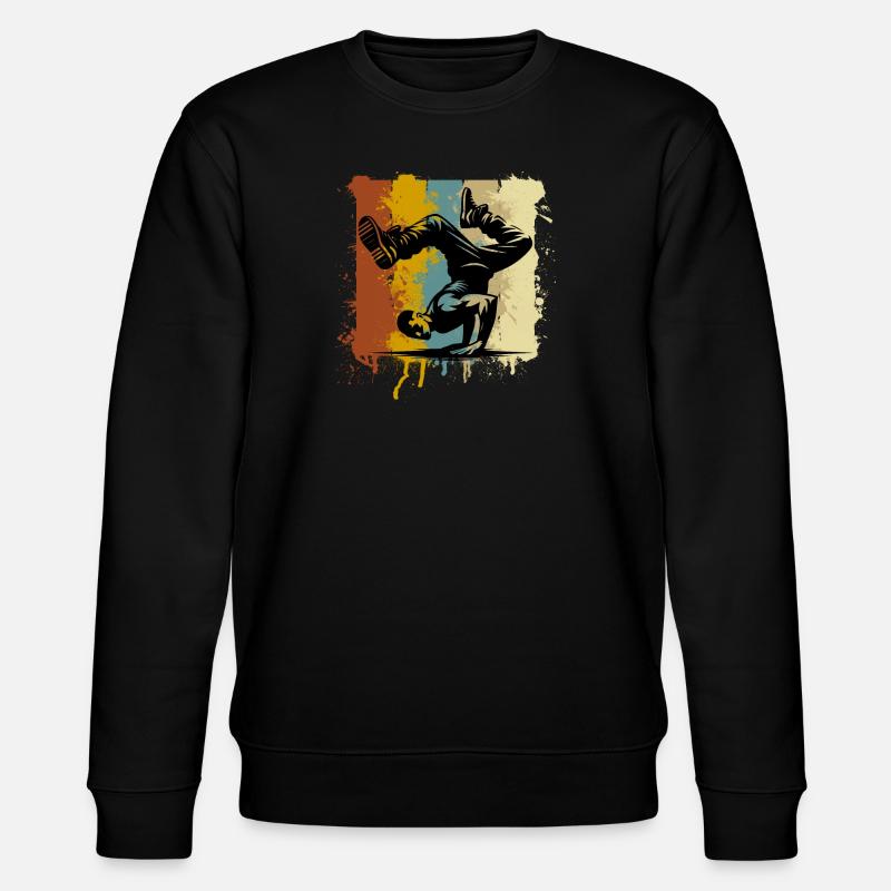 Breakdance - Sweat bio CHANGER Stanley/Stella Unisexe - noir