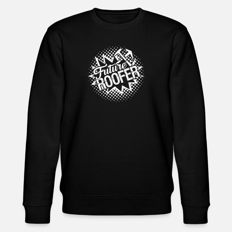 Roofer Future Roofer - Stanley/Stella CHANGER Unisex Organic Sweatshirt - black