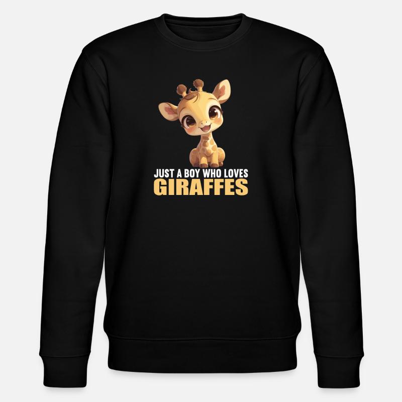 Giraffes Giraffe - Stanley/Stella CHANGER Unisex Organic Sweatshirt - black