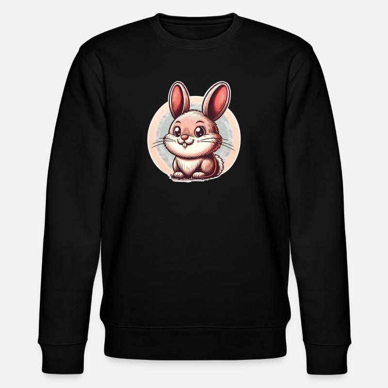 Rabbit Rabbit - Stanley/Stella CHANGER Unisex Organic Sweatshirt - black