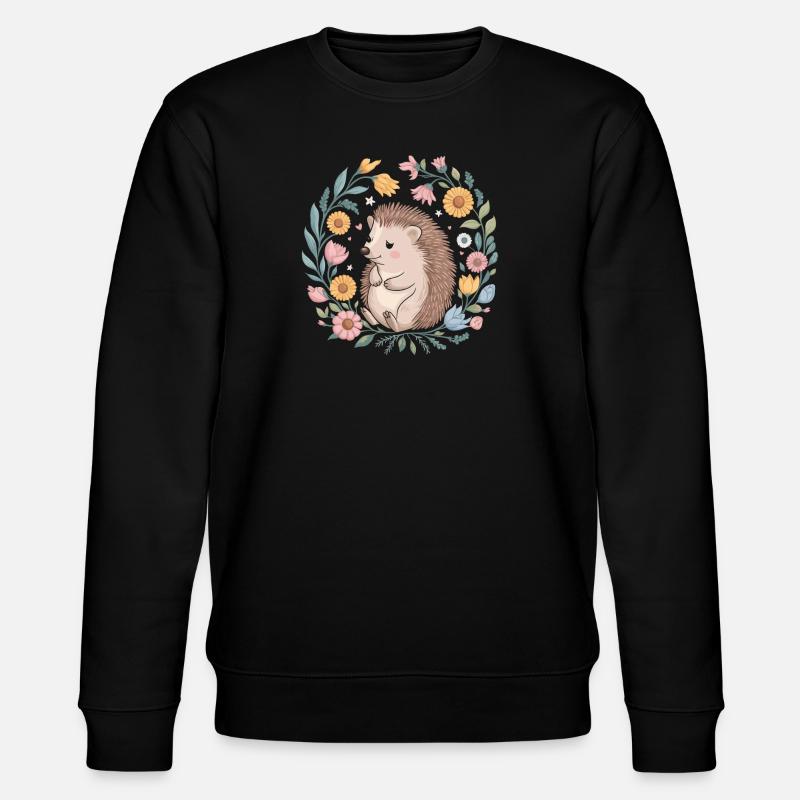 Hérisson - Sweat bio CHANGER Stanley/Stella Unisexe - noir