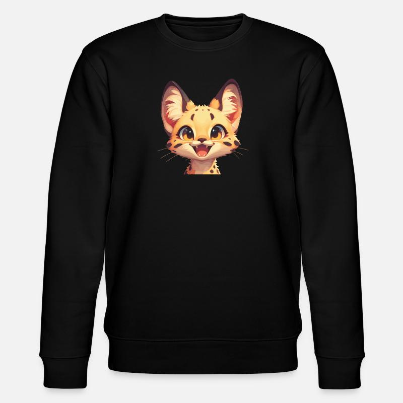 Servale Serval - Sweat bio CHANGER Stanley/Stella Unisexe - noir