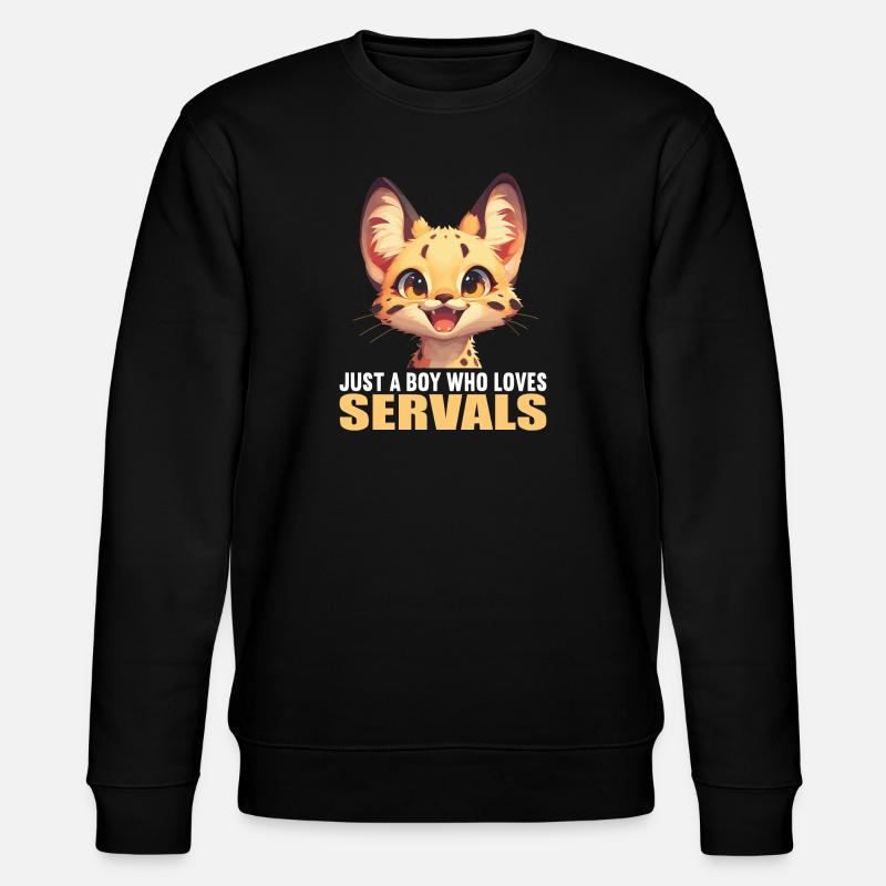 Servale Serval - Sweat bio CHANGER Stanley/Stella Unisexe - noir