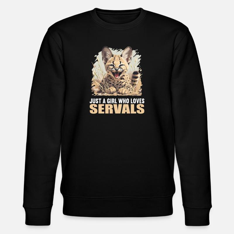 Servale Serval - Sweat bio CHANGER Stanley/Stella Unisexe - noir