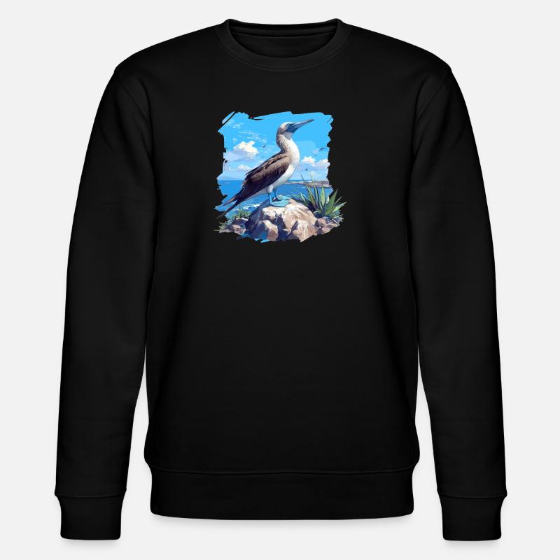 Fou à pieds bleus - Sweat bio CHANGER Stanley/Stella Unisexe - noir