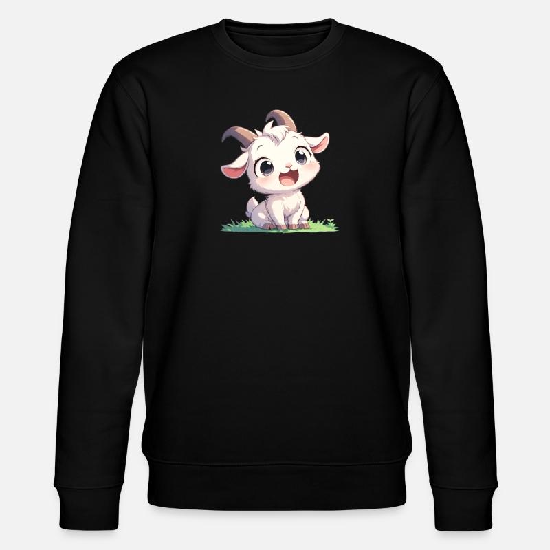 Chèvres chèvre - Sweat bio CHANGER Stanley/Stella Unisexe - noir