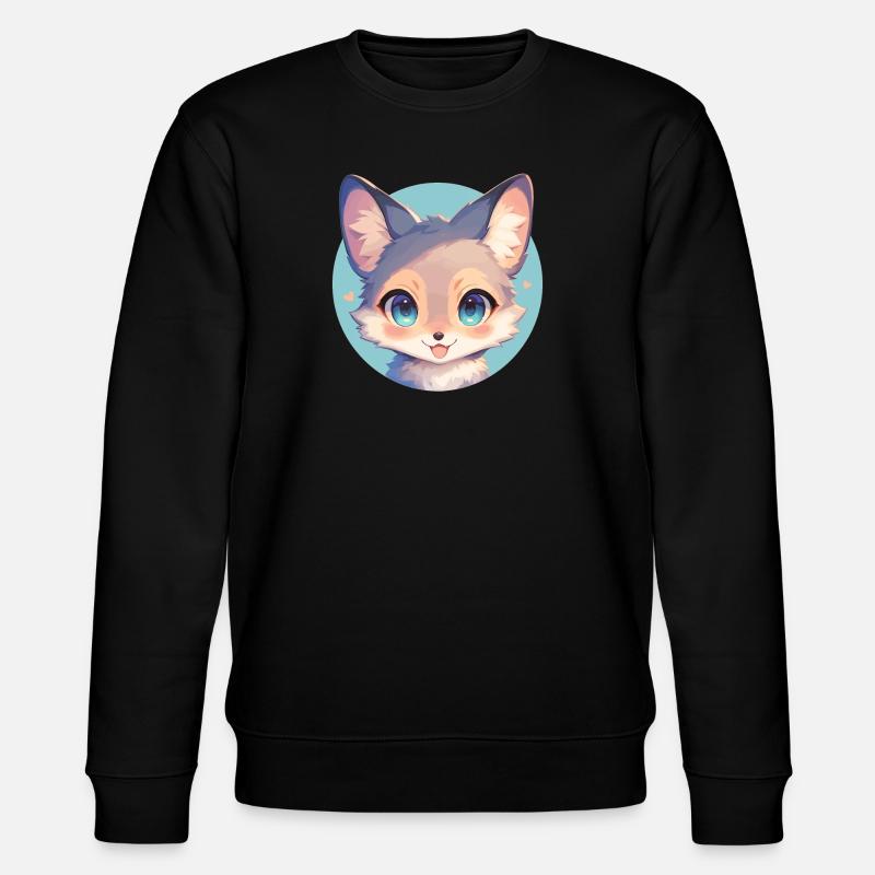 Renards gris Renard gris - Sweat bio CHANGER Stanley/Stella Unisexe - noir