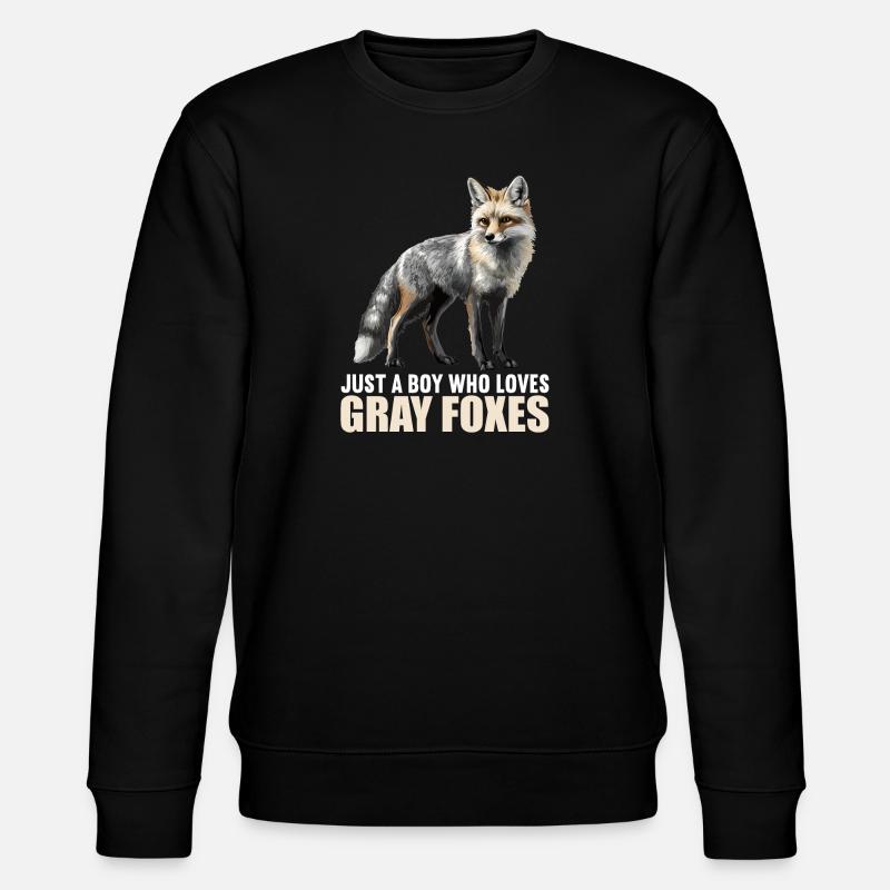 Renards gris Renard gris - Sweat bio CHANGER Stanley/Stella Unisexe - noir