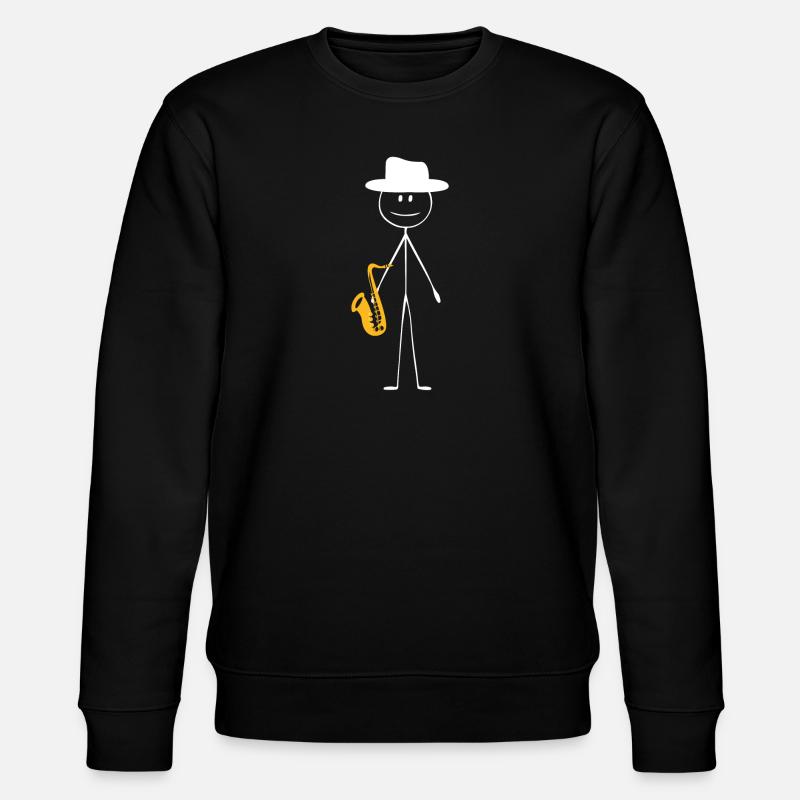 Saxophone Saxophone Guy - Sweat bio CHANGER Stanley/Stella Unisexe - noir