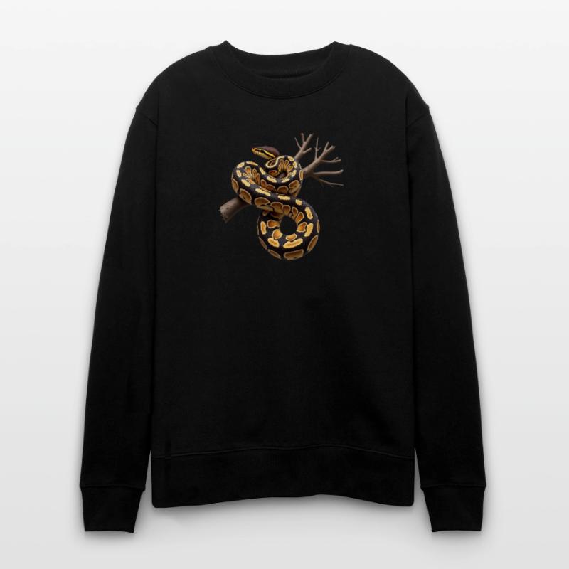 Roi Python Serpents Amoureux Terrarium Python Sweat bio CHANGER Stanley/Stella Unisexe