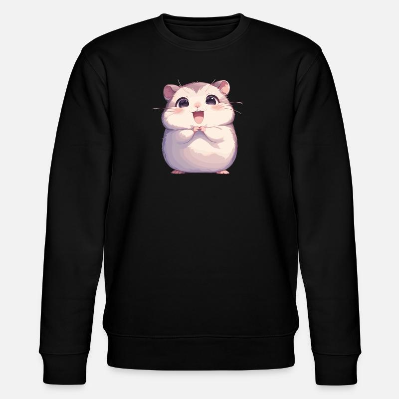 Hamster - Sweat bio CHANGER Stanley/Stella Unisexe - noir
