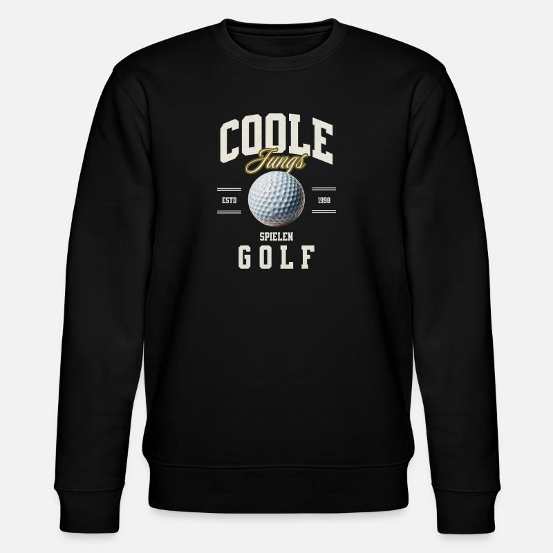 Golf - Stanley/Stella Unisex Bio-Sweatshirt CHANGER  - Schwarz