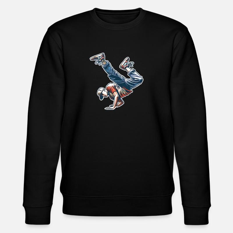 Breakdance - Sweat bio CHANGER Stanley/Stella Unisexe - noir