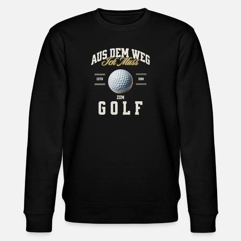 Golf - Stanley/Stella Unisex Bio-Sweatshirt CHANGER - Schwarz
