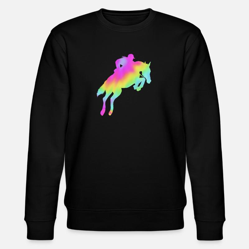 Saut d’obstacles Saut d’obstacles - Sweat bio CHANGER Stanley/Stella Unisexe - noir