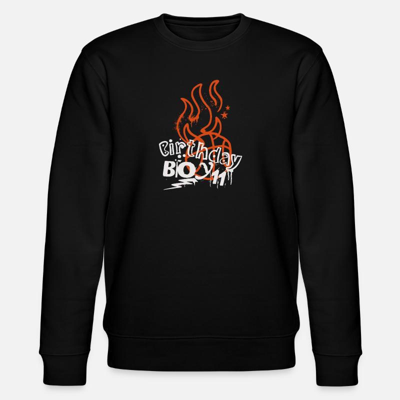 Basket-ball 11e anniversaire Basketteur - Sweat bio CHANGER Stanley/Stella Unisexe - noir