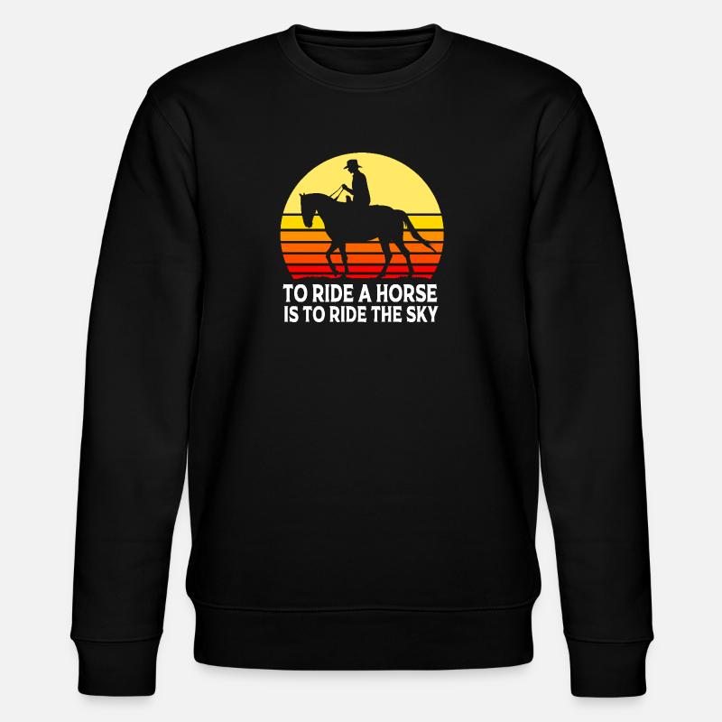 Saut d’obstacles Saut d’obstacles - Sweat bio CHANGER Stanley/Stella Unisexe - noir