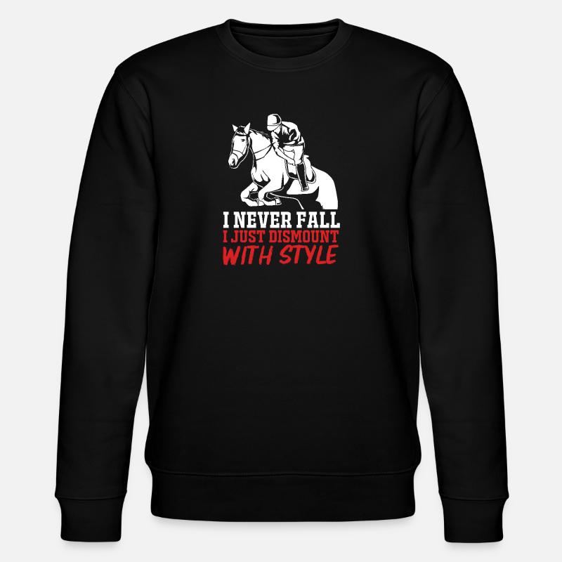Saut d’obstacles Saut d’obstacles - Sweat bio CHANGER Stanley/Stella Unisexe - noir