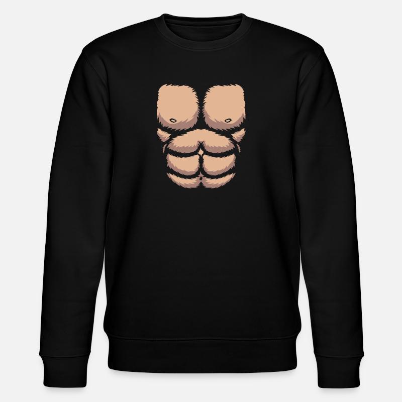 Gorilla - Stanley/Stella Unisex Bio-Sweatshirt CHANGER  - Schwarz
