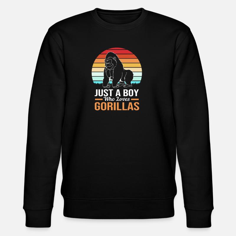 Gorille - Sweat bio CHANGER Stanley/Stella Unisexe - noir