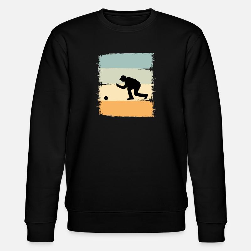 Boule Boccia Boule player - Stanley/Stella CHANGER Unisex Organic Sweatshirt - black