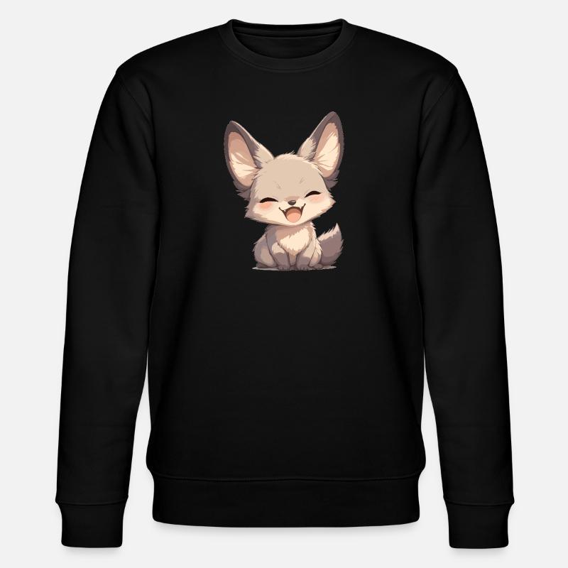 Schakale Schakal - Stanley/Stella Unisex Bio-Sweatshirt CHANGER  - Schwarz