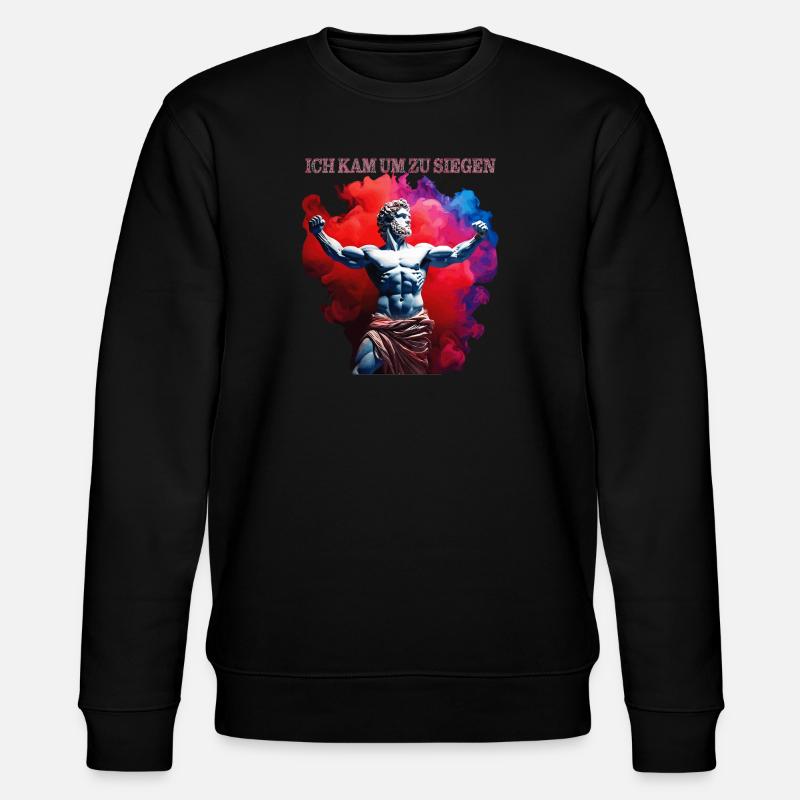I CAME TO WIN - Stanley/Stella CHANGER Unisex Organic Sweatshirt - black