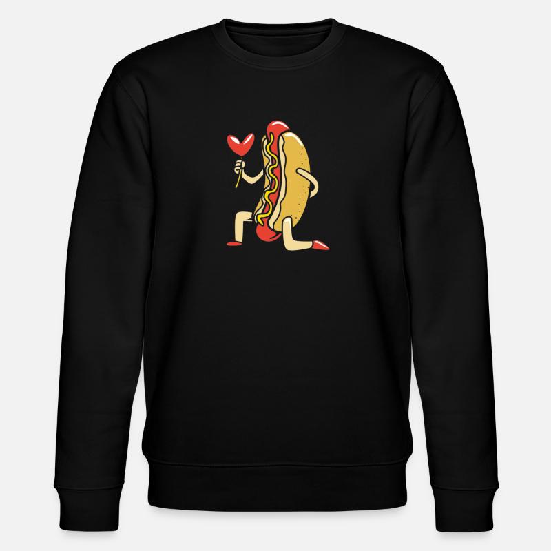 Collation hot-dog - Sweat bio CHANGER Stanley/Stella Unisexe - noir