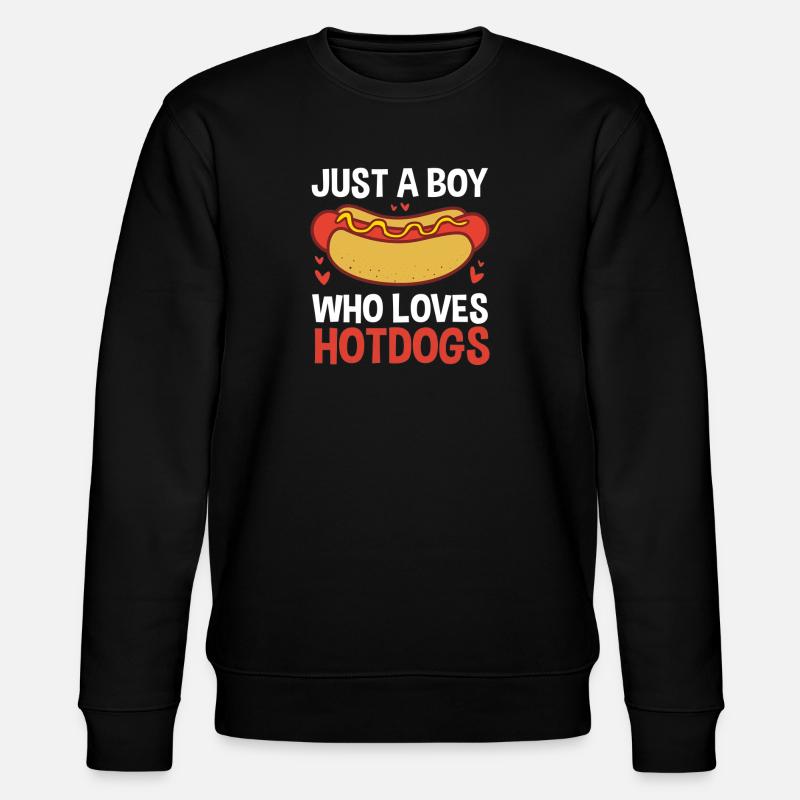 Collation hot-dog - Sweat bio CHANGER Stanley/Stella Unisexe - noir