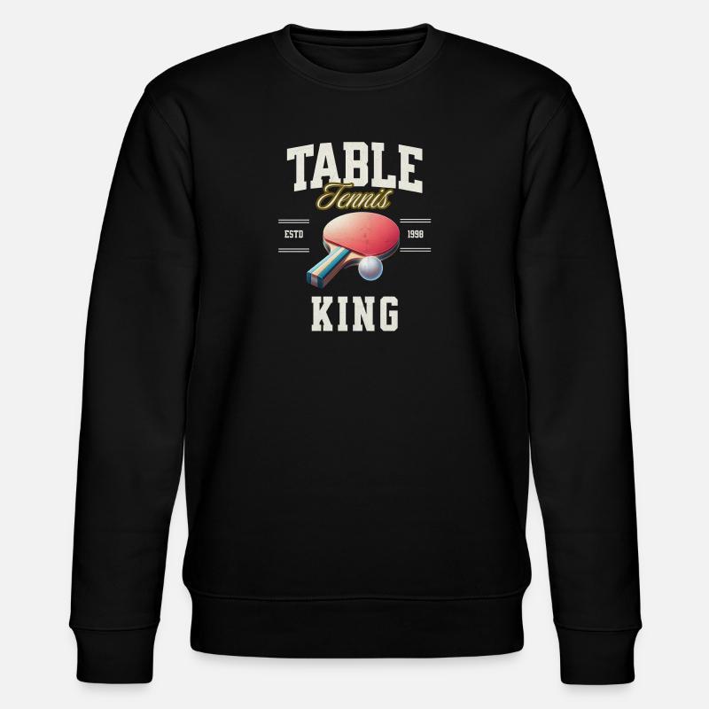 Ping-pong - Sweat bio CHANGER Stanley/Stella Unisexe - noir