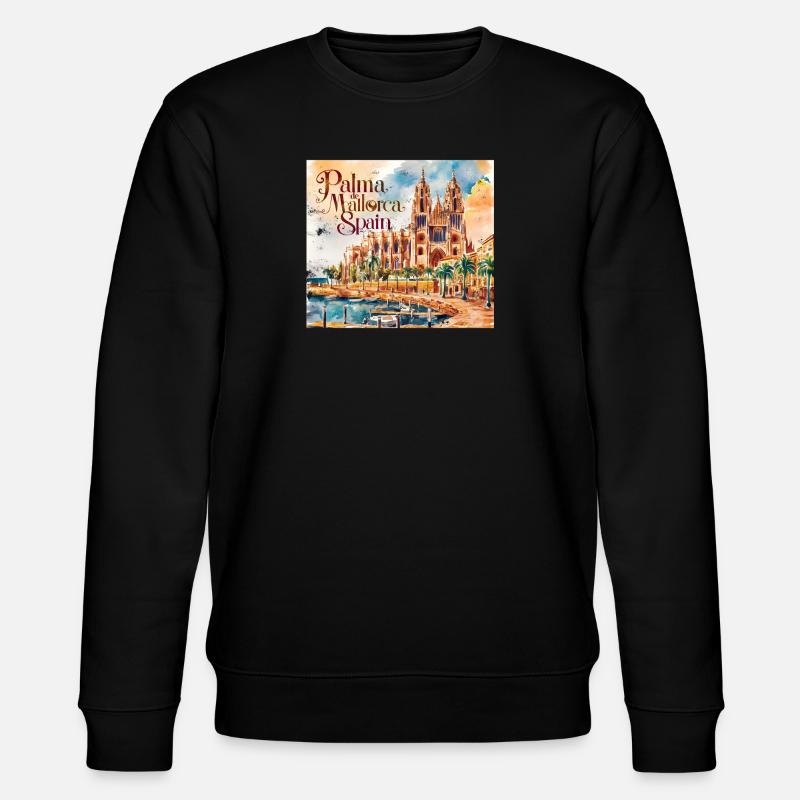 Palma de Majorque - Sweat bio CHANGER Stanley/Stella Unisexe - noir