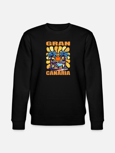 Gran Canaria - Stanley/Stella CHANGER Unisex Organic Sweatshirt - black
