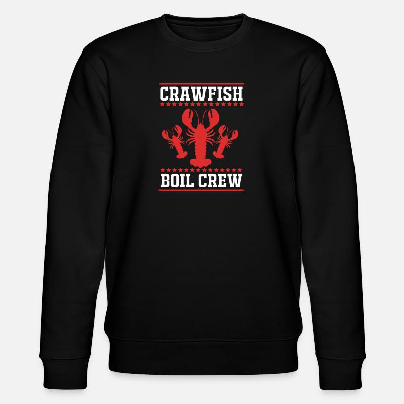 Crab - Stanley/Stella CHANGER Unisex Organic Sweatshirt - black