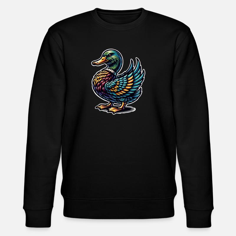 Canard - Sweat bio CHANGER Stanley/Stella Unisexe - noir