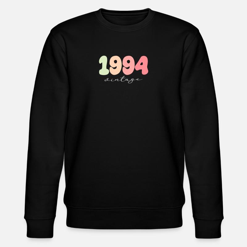 Année de naissance 1994 - Sweat bio CHANGER Stanley/Stella Unisexe - noir