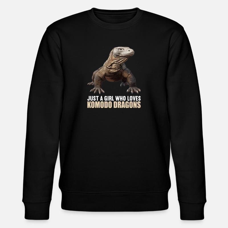 Komodo dragons Komodo dragon - Stanley/Stella CHANGER Unisex Organic Sweatshirt - black