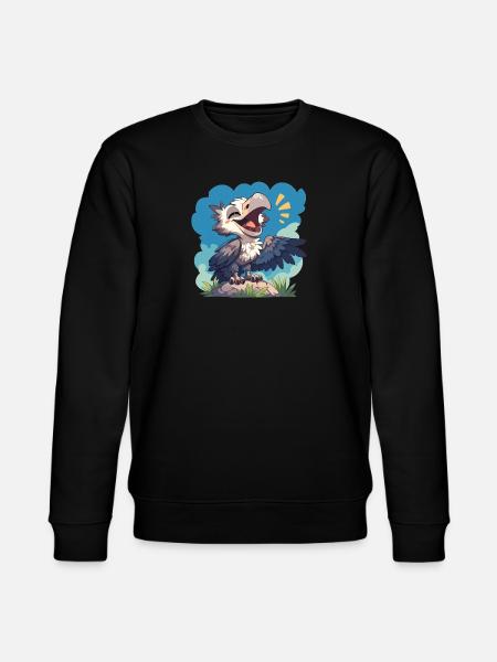 Vulture Geier - Stanley/Stella Unisex Bio-Sweatshirt CHANGER - Schwarz