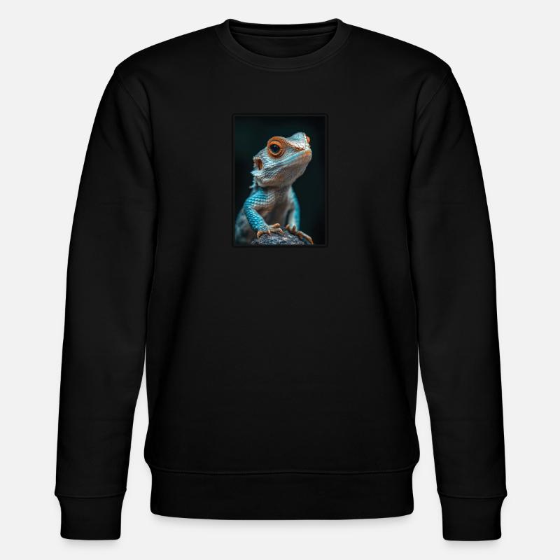 Lizards Lizard - Stanley/Stella CHANGER Unisex Organic Sweatshirt - black