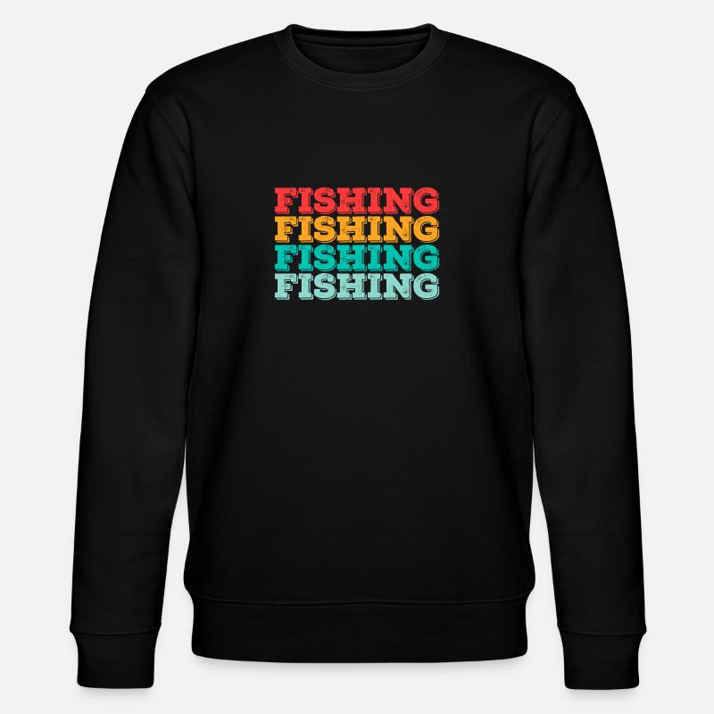 Fishing - Stanley/Stella Unisex Bio-Sweatshirt CHANGER  - Schwarz