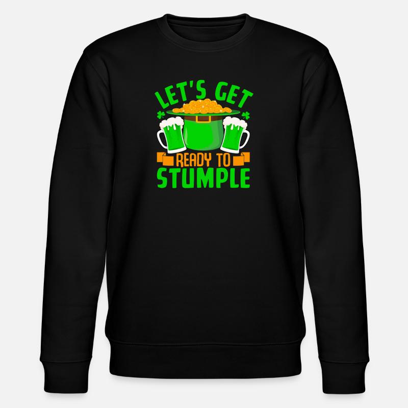 Préparons-nous à Stumple - Sweat bio CHANGER Stanley/Stella Unisexe - noir