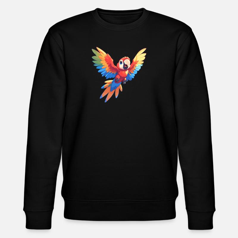 Macaw's Era - Stanley/Stella CHANGER Unisex Organic Sweatshirt - black