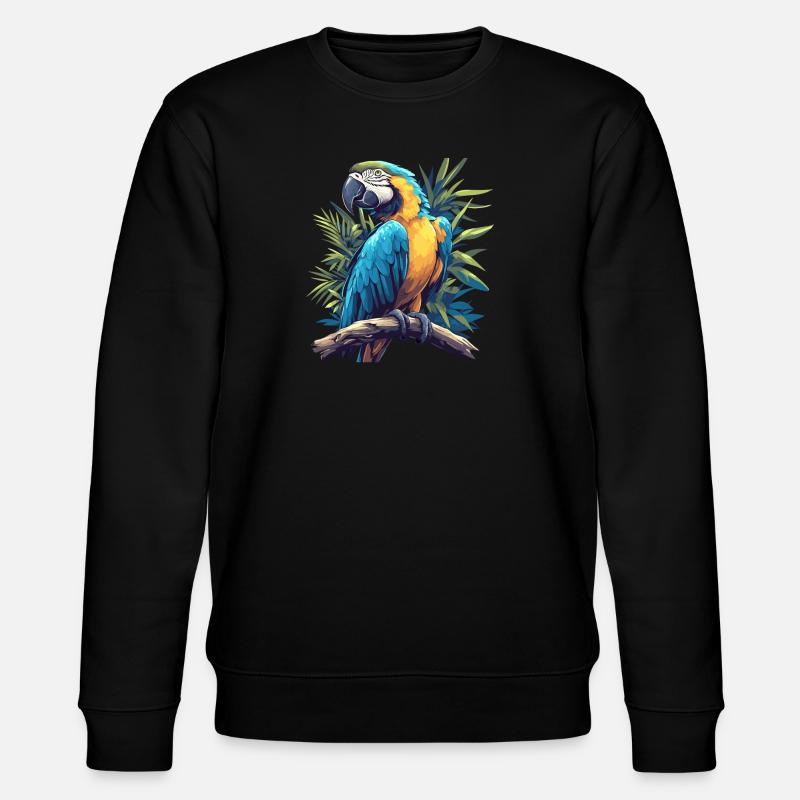Macaw's Era - Stanley/Stella CHANGER Unisex Organic Sweatshirt - black