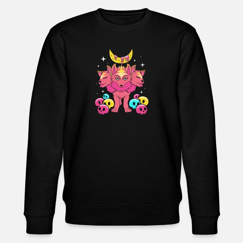Pastell Gothic - Stanley/Stella Unisex Bio-Sweatshirt CHANGER  - Schwarz