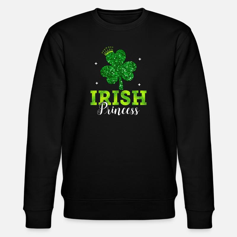 Princesse irlandaise - Sweat bio CHANGER Stanley/Stella Unisexe - noir