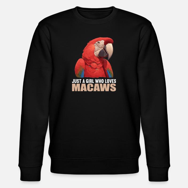 Macaw's Era - Stanley/Stella CHANGER Unisex Organic Sweatshirt - black