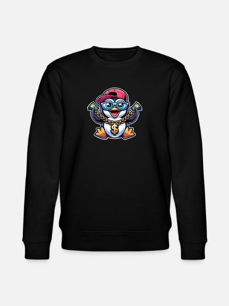 Penguin - Stanley/Stella CHANGER Unisex Organic Sweatshirt - black